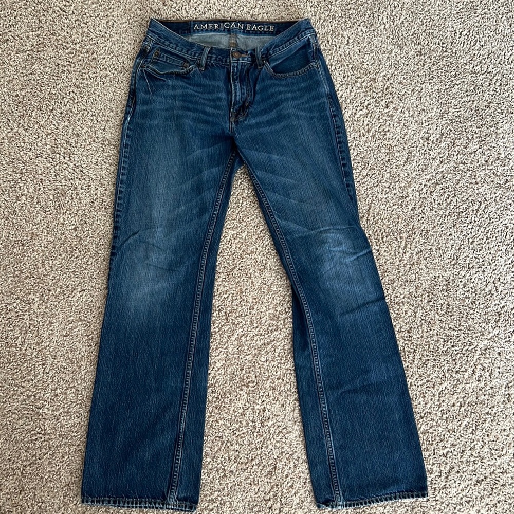 Men’s American Eagle original boot cut jeans size 31/34